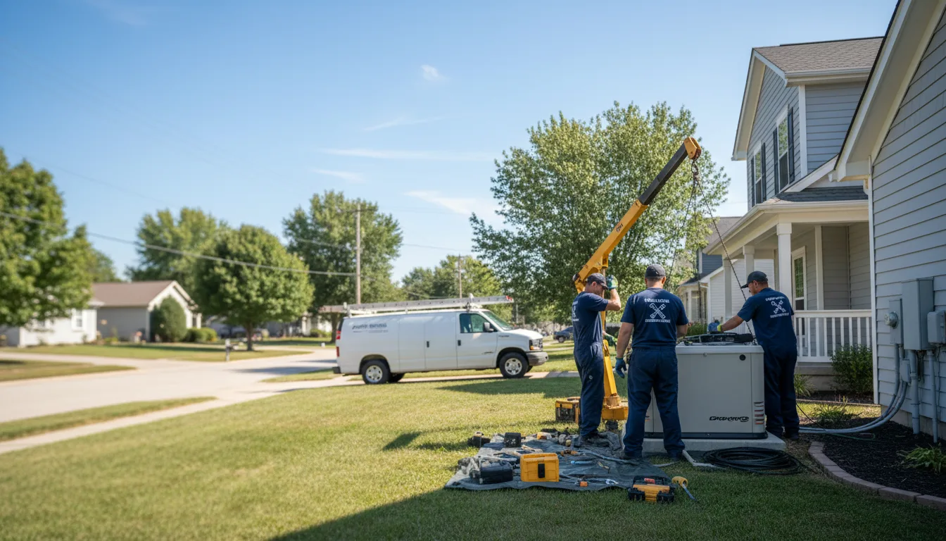 Generator Installation in Buchanan Dam, TX near me